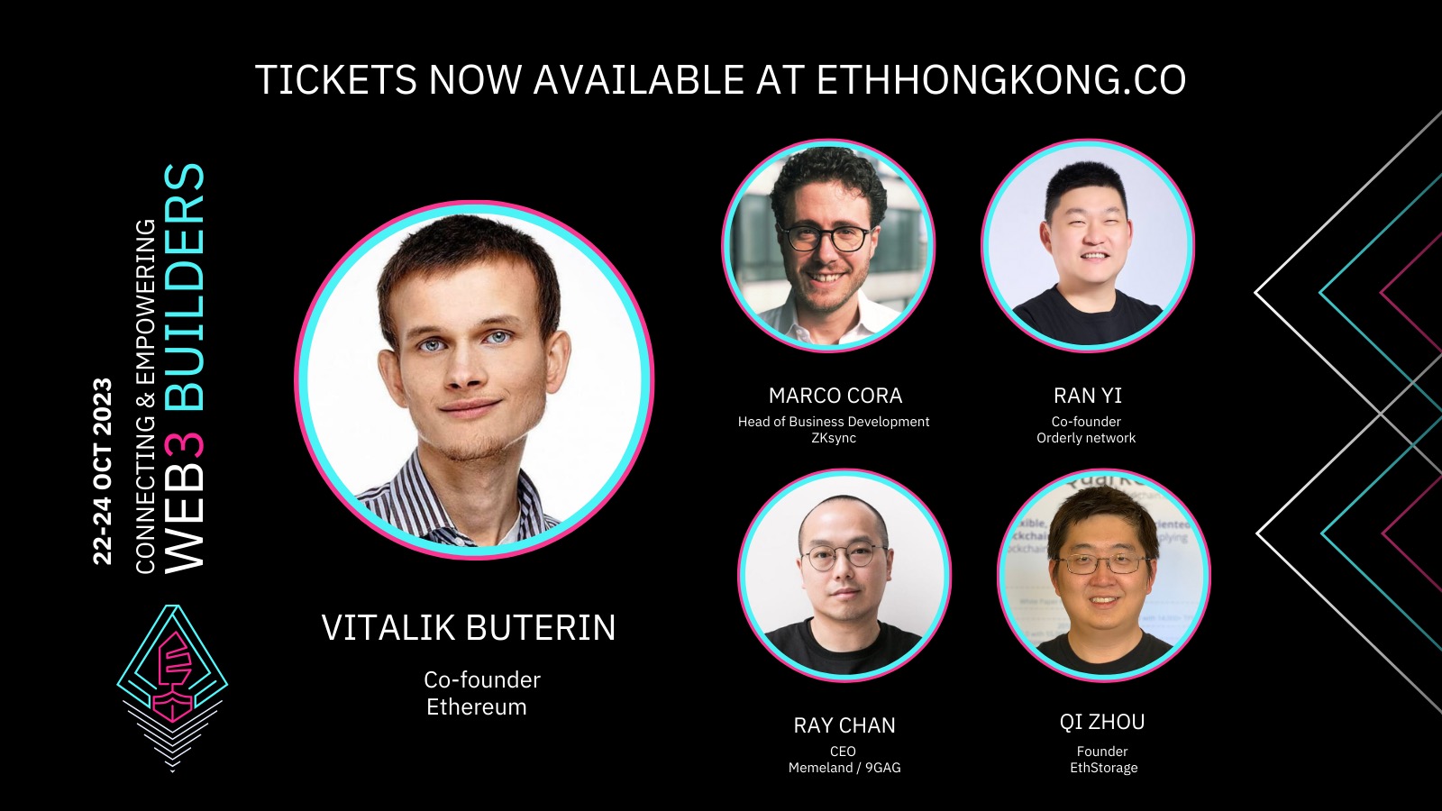 首屆以太坊香港活動即將來臨，Vitalik Buterin等重磅嘉賓將亮相ETH Hong Kong插图