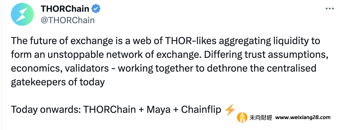 與 Thorchain 友好合作，Chainflip 會是合格的 CEX 挑戰者嗎？插图2