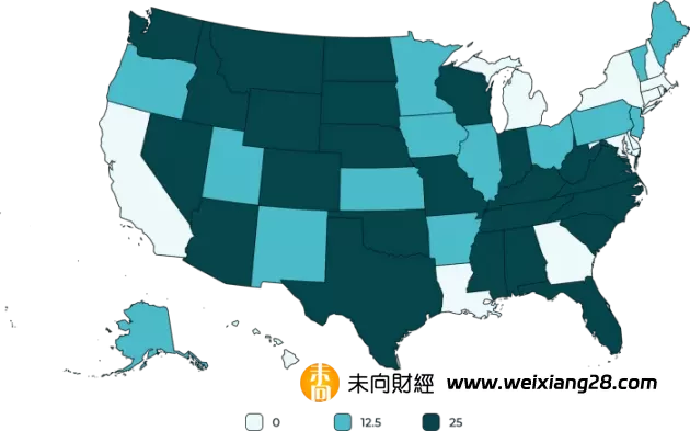 美國對比特幣持有者最友善的是哪個州？插图8