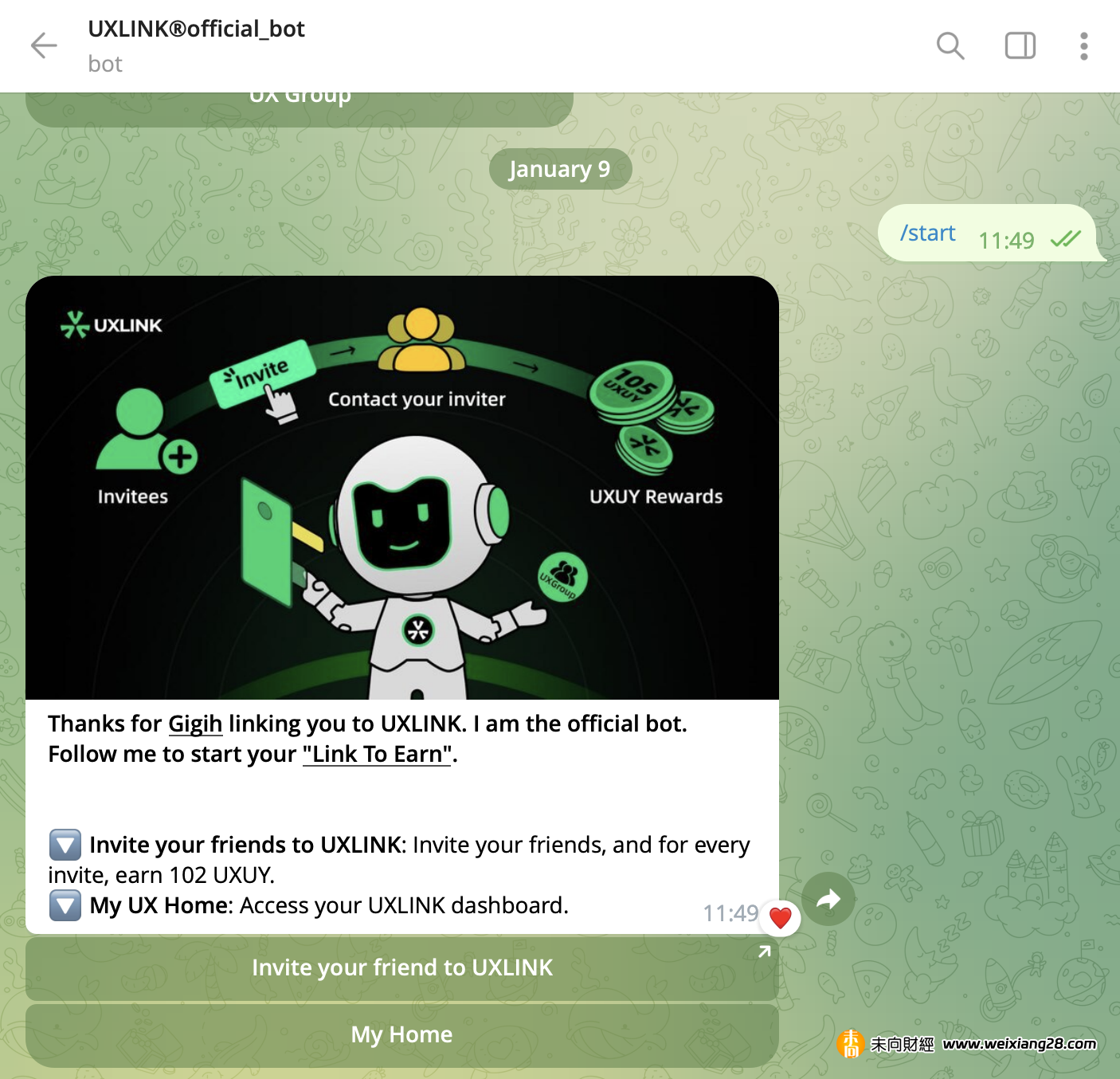 基於 Telegram 最大的 Web3 社交基礎設施 UXLink，能否開啟 Link to Earn 的 SocialFi 新紀元？插图4