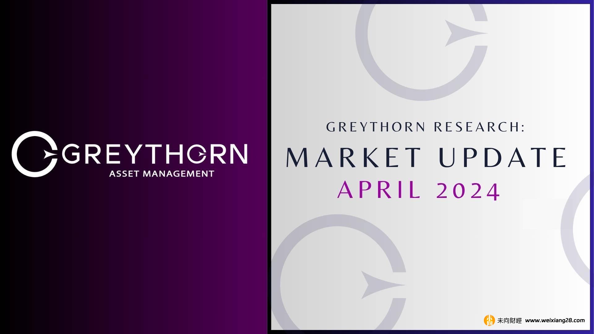 Greythorn 月度市场研报：4月加密市场波动显著，市场对于山寨币兴趣低迷插图